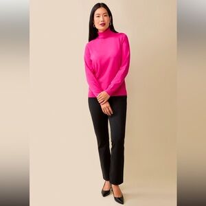 Women's Pink Turtleneck Sweater size Medium